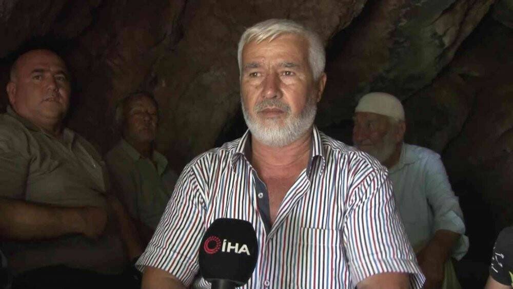 Hatay’da doğal klima özelliği olan mağara yaz aylarında ilgi görüyor