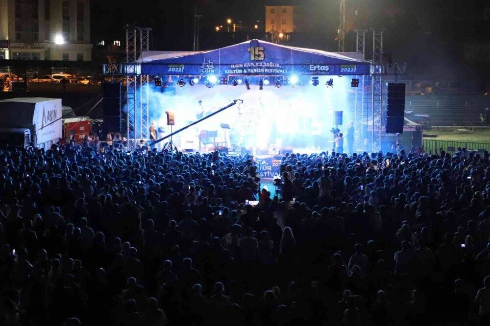 Konya Ilgın, Kaplıca Sağlık ve Kültür Sanat Festivali ile eğlenceye doydu