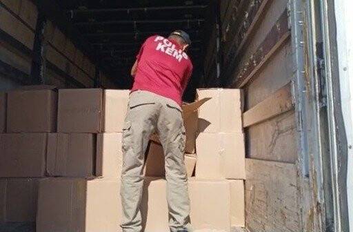 Şüpheli tırdan 3 milyon kaçak sigara çıktı