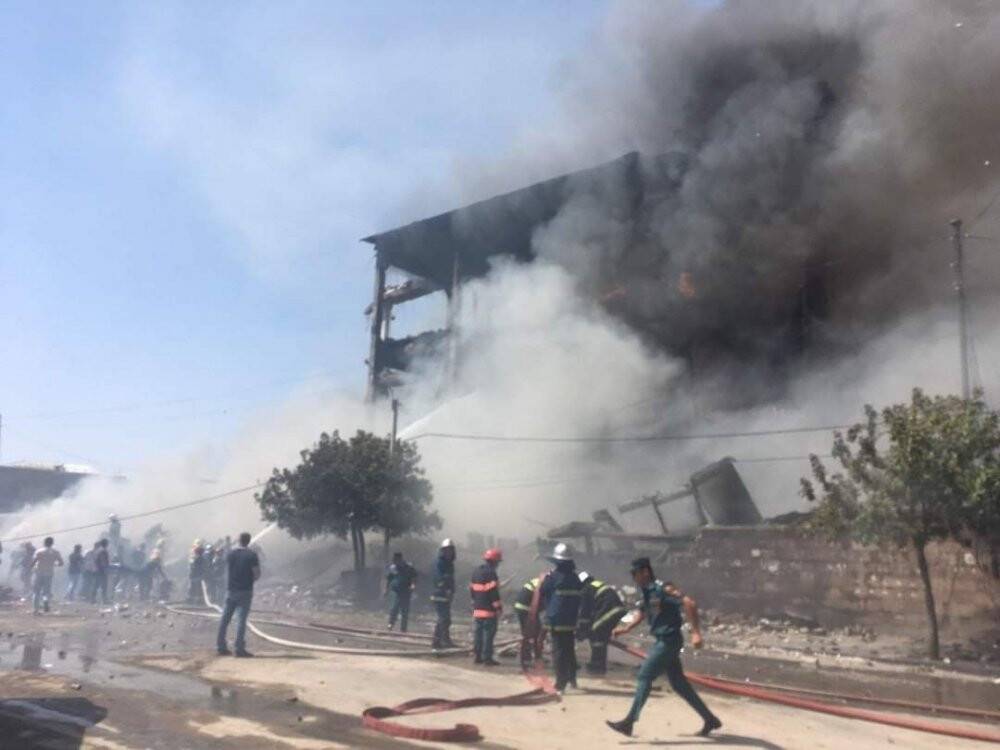 Ermenistan’daki patlamada can kaybı 2’ye, yaralı sayısı 60’a yükseldi