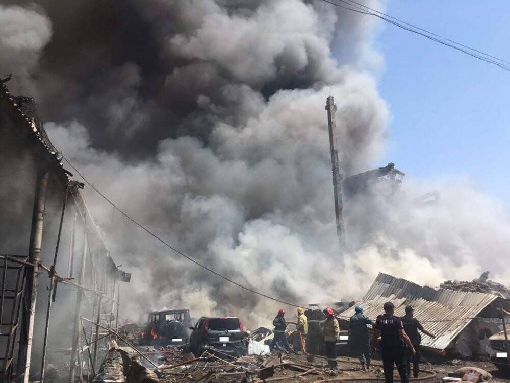 Ermenistan’daki patlamada can kaybı 2’ye, yaralı sayısı 60’a yükseldi