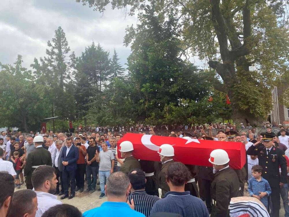 Kazada ölen uzman çavuş son yolculuğuna uğurlandı