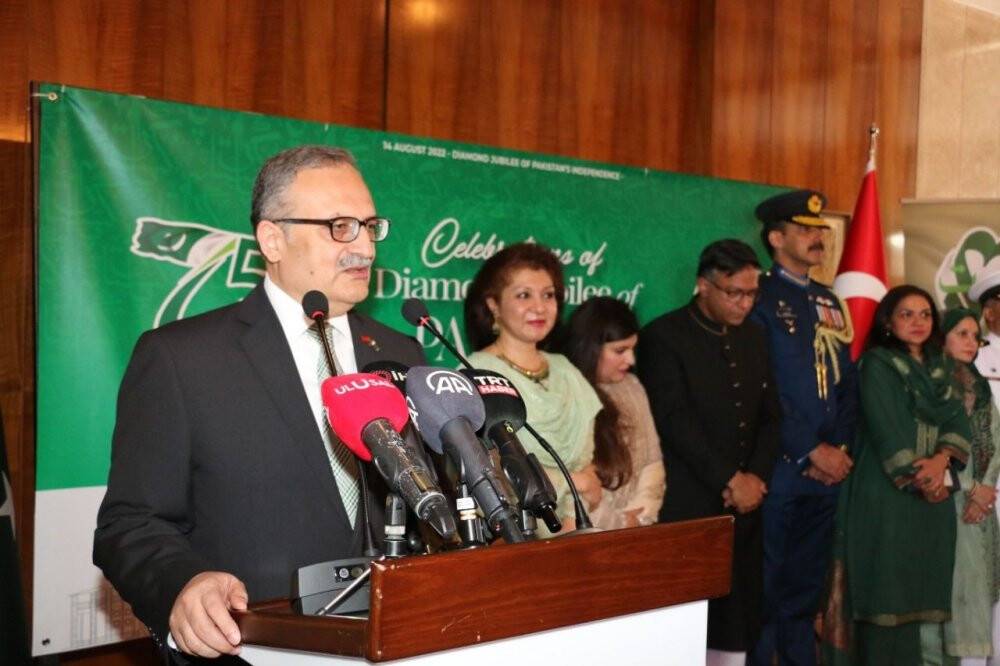 Pakistan’ın bağımsızlığının 75’inci yılı Ankara’da kutlandı