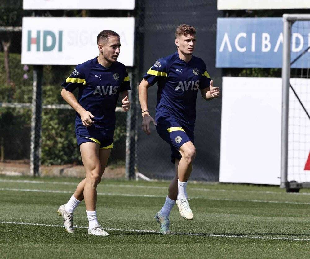 Fenerbahçe, Austria Wien maçı hazırlıklarını sürdürdü