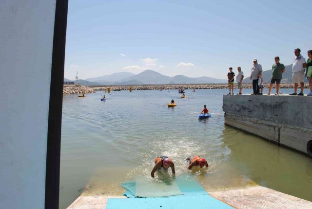 Eğirdir, 19’ncu Triatlona ev sahipliği yapıyor