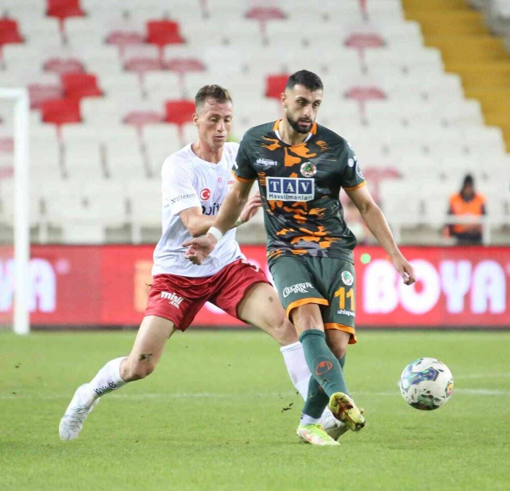 Spor Toto Süper Lig: D.G. Sivasspor: 1 - Alanyaspor: 1  (Maç sonucu)