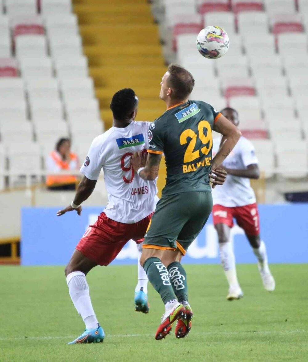 Spor Toto Süper Lig: D.G. Sivasspor: 1 - Alanyaspor: 1  (Maç sonucu)