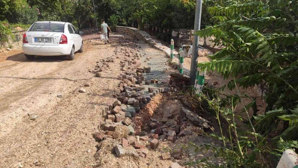 Bu ilginç durumu yağışlar ortaya çıkardı