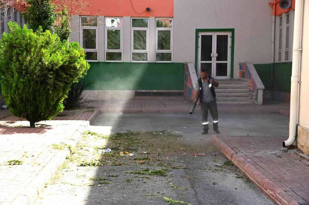 Selçuklu’da okullarda temizlik seferberliği başladı