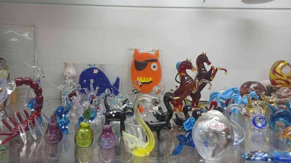 Eskişehir’de yapılan camdan süs eşyaları yurtdışından büyük talep görüyor