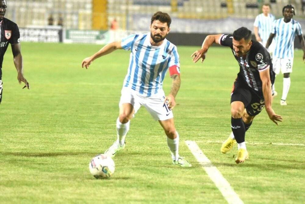 Spor Toto 1. Lig: Erzurumspor FK: 2 - Samsunspor: 2