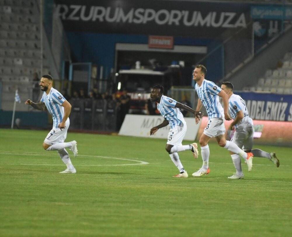 Spor Toto 1. Lig: Erzurumspor FK: 2 - Samsunspor: 2