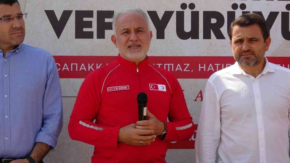 Türk Kızılayı’ndan Halep vapuruna anı dalışı