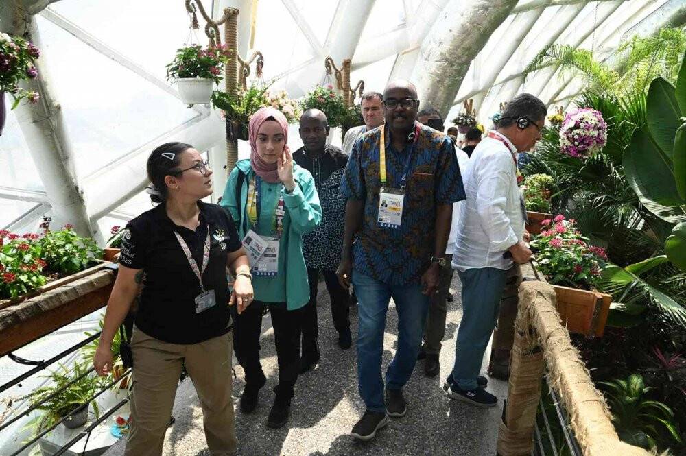 Konya Tropikal Kelebek Bahçesi yoğun ilgi görüyor