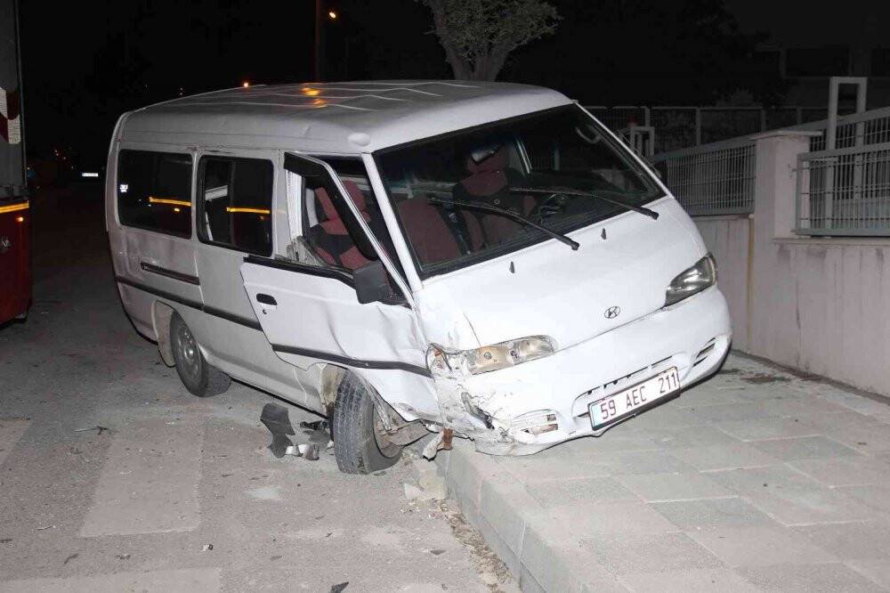Tekirdağ’da trafik kazası: 3 yaralı