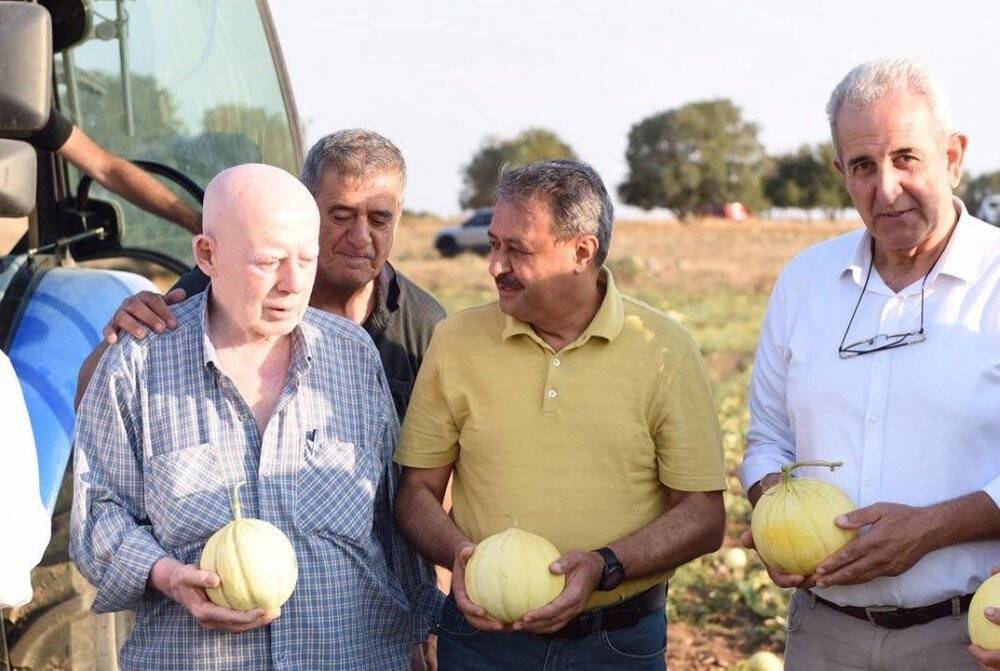 Kavun diyarında hasat yapıldı