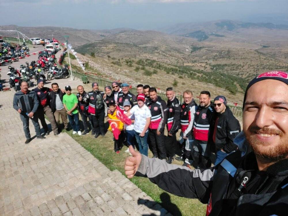Motosiklet tutkunları “Süvarinin İzinden" etkinliğine katıldı