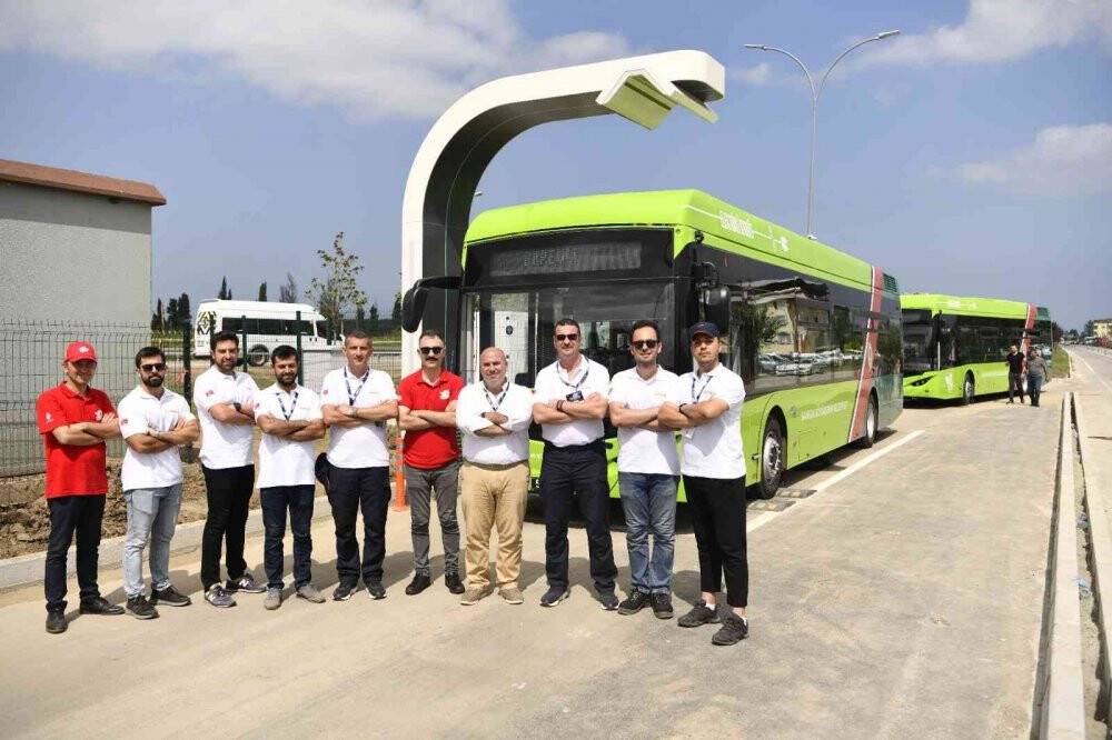 Elektrikli otobüsler ilk gün 9 bin 500 yolcu taşıdı