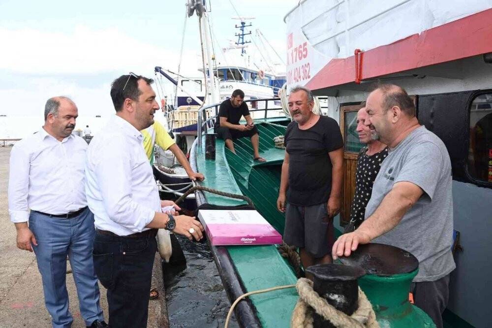 Balıkçılara baklava dopingi