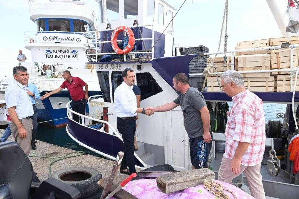 Balıkçılara baklava dopingi