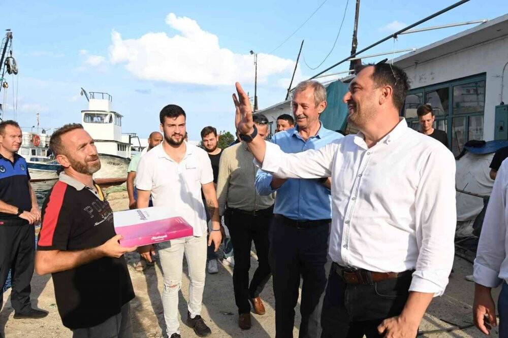 Balıkçılara baklava dopingi