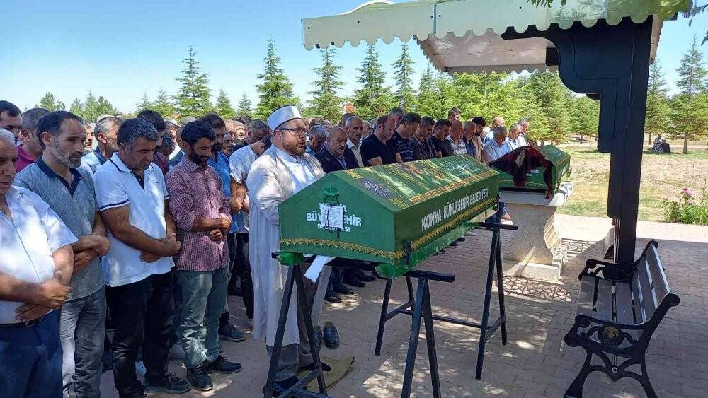 Saman tozu kavgasında hayatını kaybeden karı koca son yolculuğuna uğurlandı