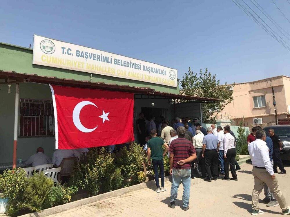 Teröristlerin katlettiği baba ile oğlu için mevlit okutuldu