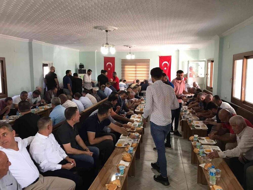 Teröristlerin katlettiği baba ile oğlu için mevlit okutuldu