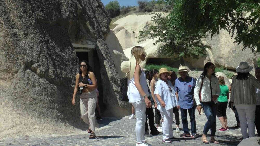 Kapadokya’daki ören yerlerini ziyaret eden turist sayısı 2,5 milyonu geçti