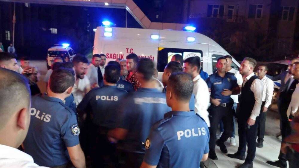 Konya'da düğün salonunda şarkı kavgası