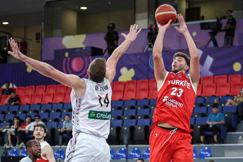 A Milli Erkek Basketbol Takımı, Belçika’yı devirdi