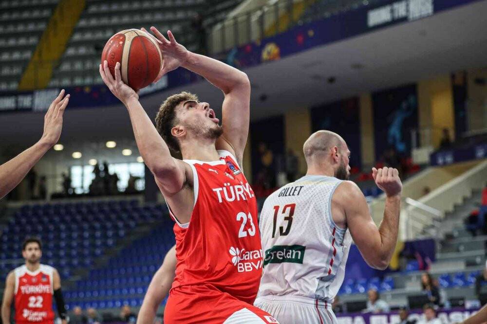 A Milli Erkek Basketbol Takımı, Belçika’yı devirdi