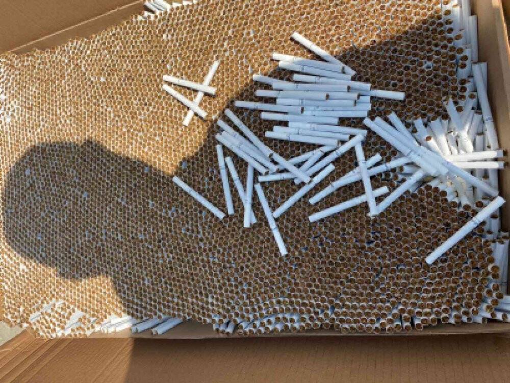 Adana’da 19 milyon kaçak makaron ve doldurulmuş sigara ele geçirildi