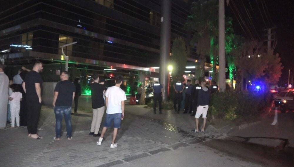 Lüks otelde yangın paniği