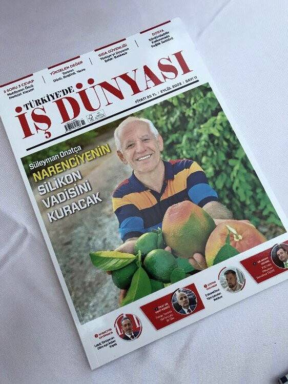 Türkiye’de İş Dünyası’nın yeni sayısında sağlık ve gıda konuları ele alındı