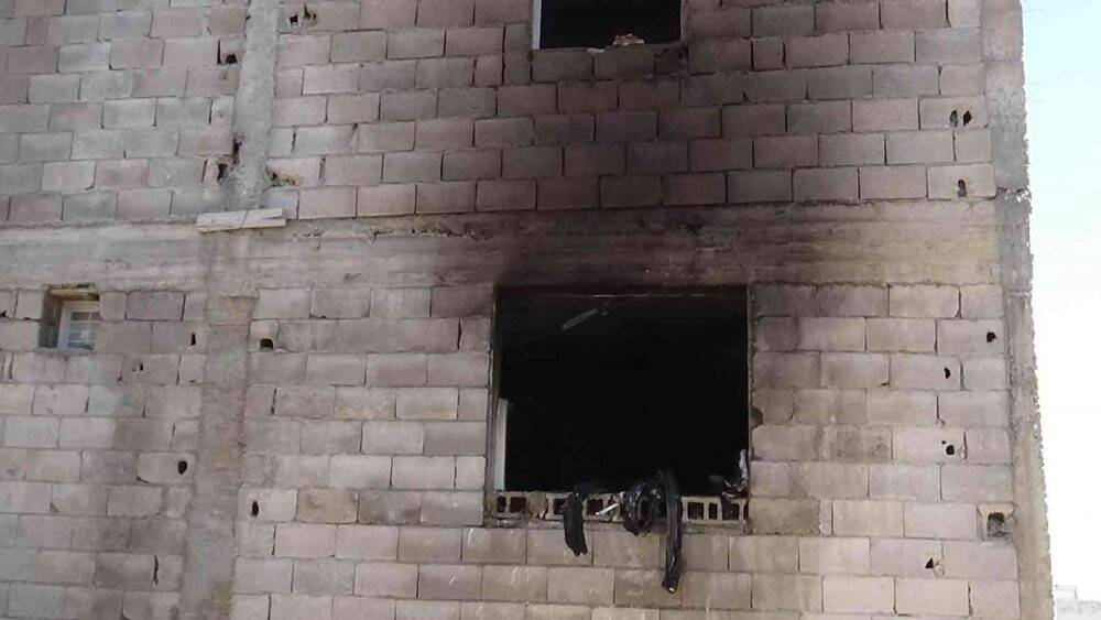 Kilis’te ev yangını