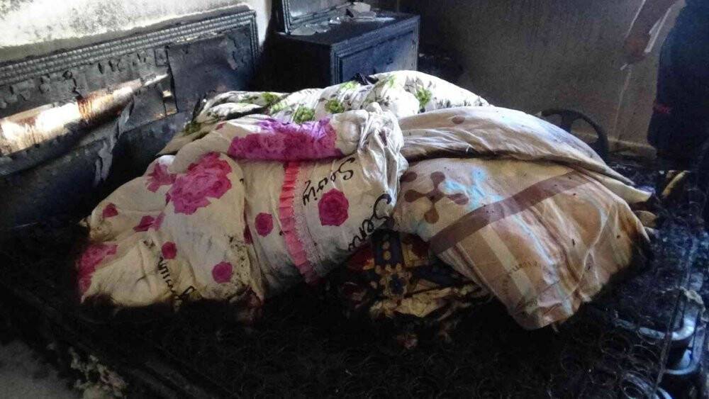 Kilis’te ev yangını