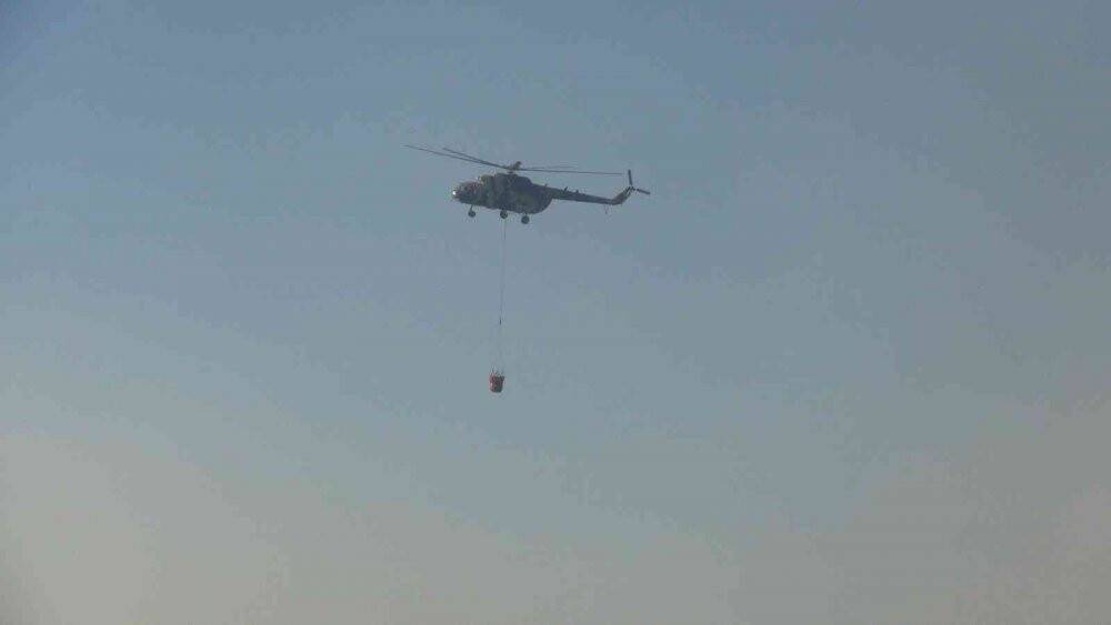 Mersin’deki orman yangınlarına müdahale sürüyor