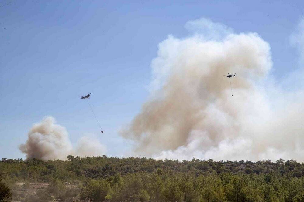 Mobil Mutfak Tırı yangın bölgesinde