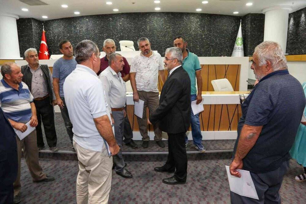 Meram, tapu sevinci yaşamaya devam ediyor