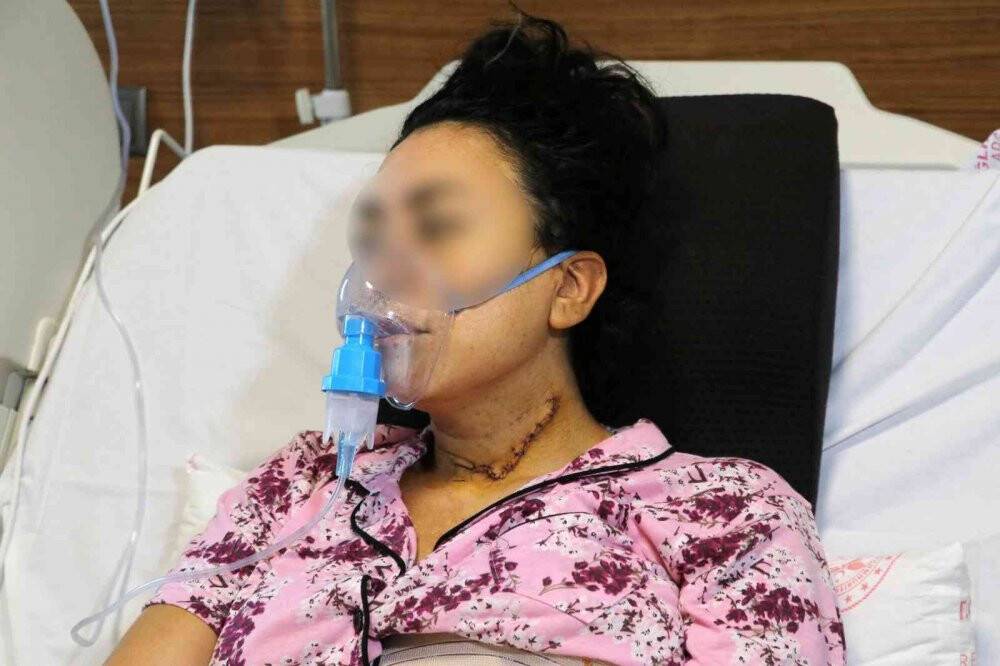 Eski erkek arkadaşının bıçakladığı Burcu yaşam mücadelesini kazandı