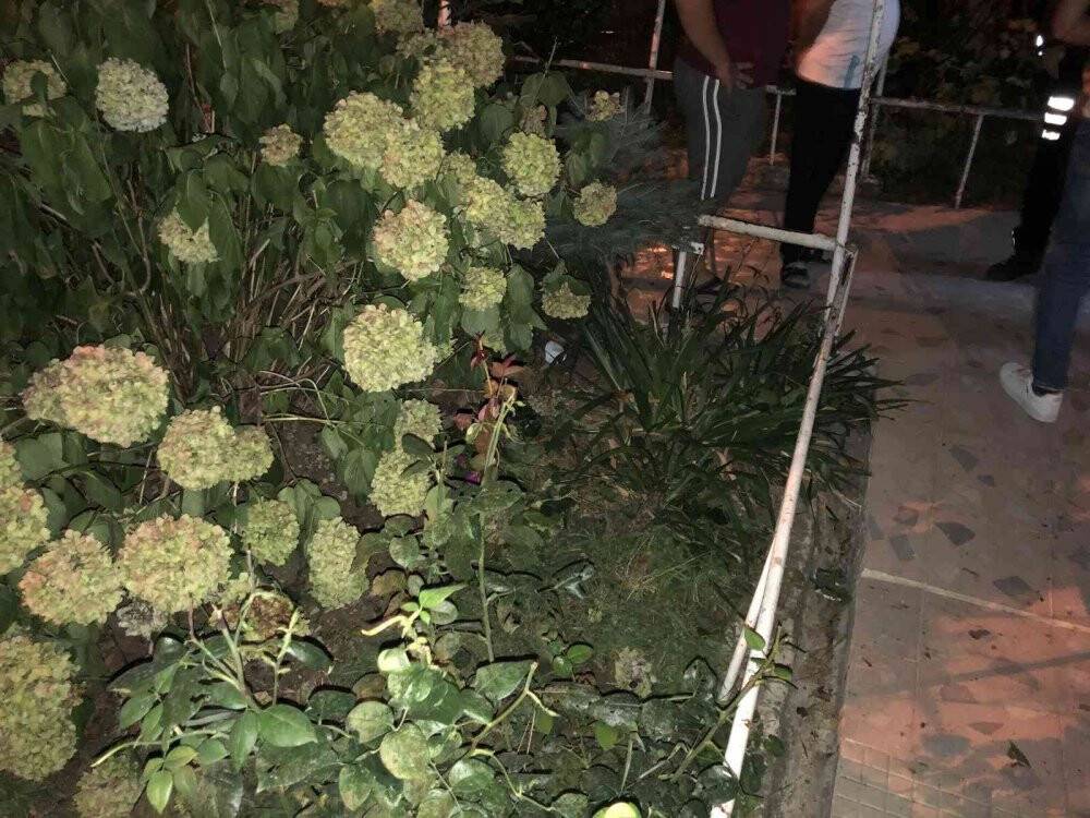 Sinop’ta camdan düşen çocuk yaralandı