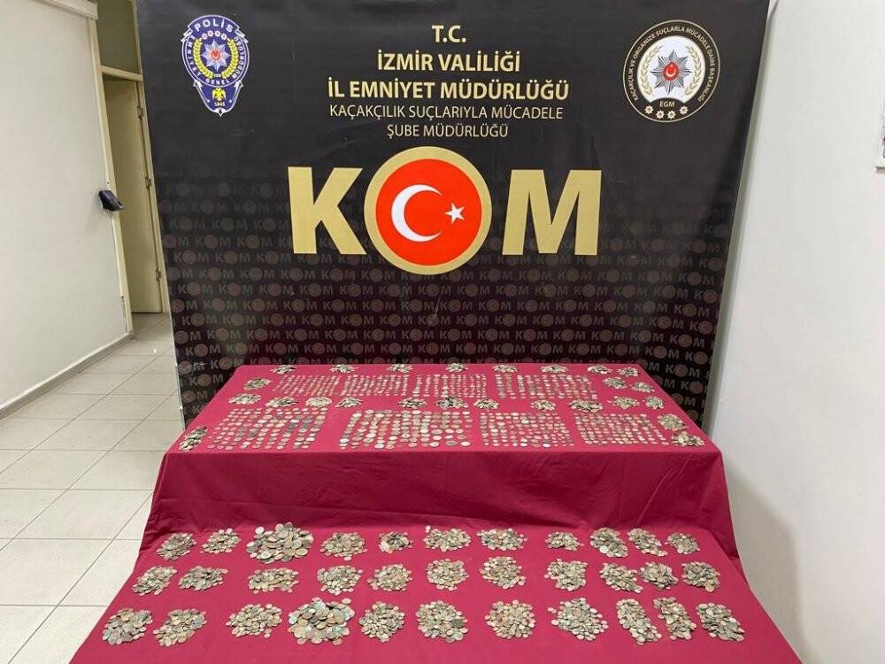 8 binin üzerinde tarihi eser ele geçirildi