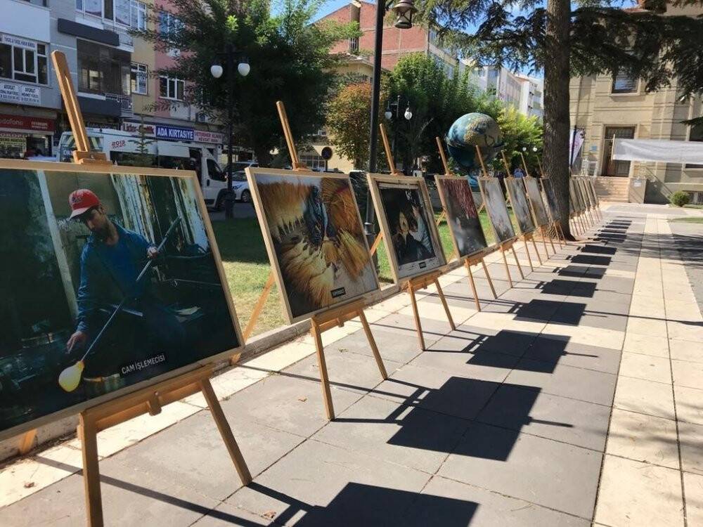 Unutulmaya yüz tutan meslekler bu sergide gün yüzüne çıktı