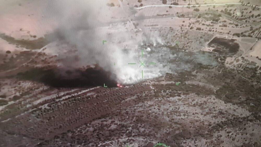 İzmir’de makilik alandaki yangın kontrol altında