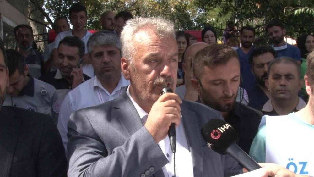 Görevi başında öldürülen güvenlik görevlisi için Kadıköy’de basın açıklaması gerçekleştirildi