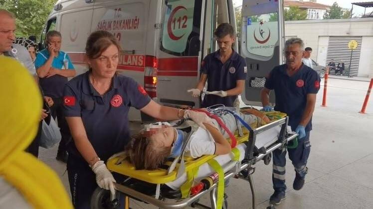 Kazada hayatını kaybeden çocuk gözyaşları arasında toprağa verildi