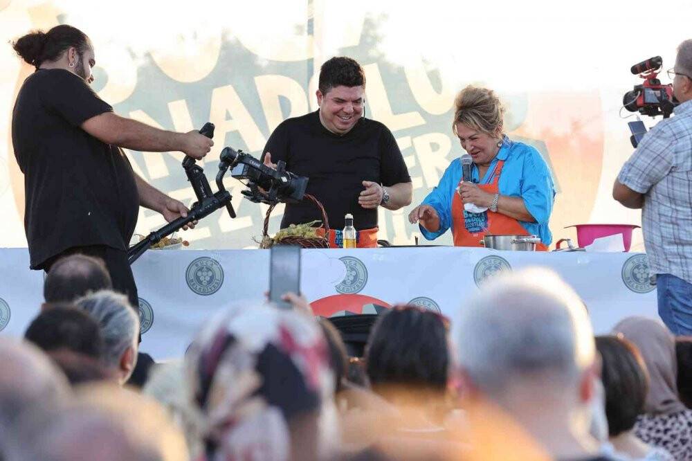 Anadolu Lezzetleri Festivali’nde Melike Şahin rüzgarı