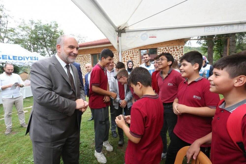 Canik’te 1 saat içinde 200 kilogram atık toplandı