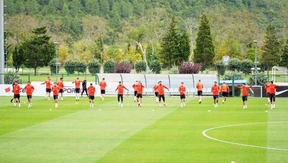 A Milli Takım, Lüksemburg maçı hazırlıklarını sürdürdü